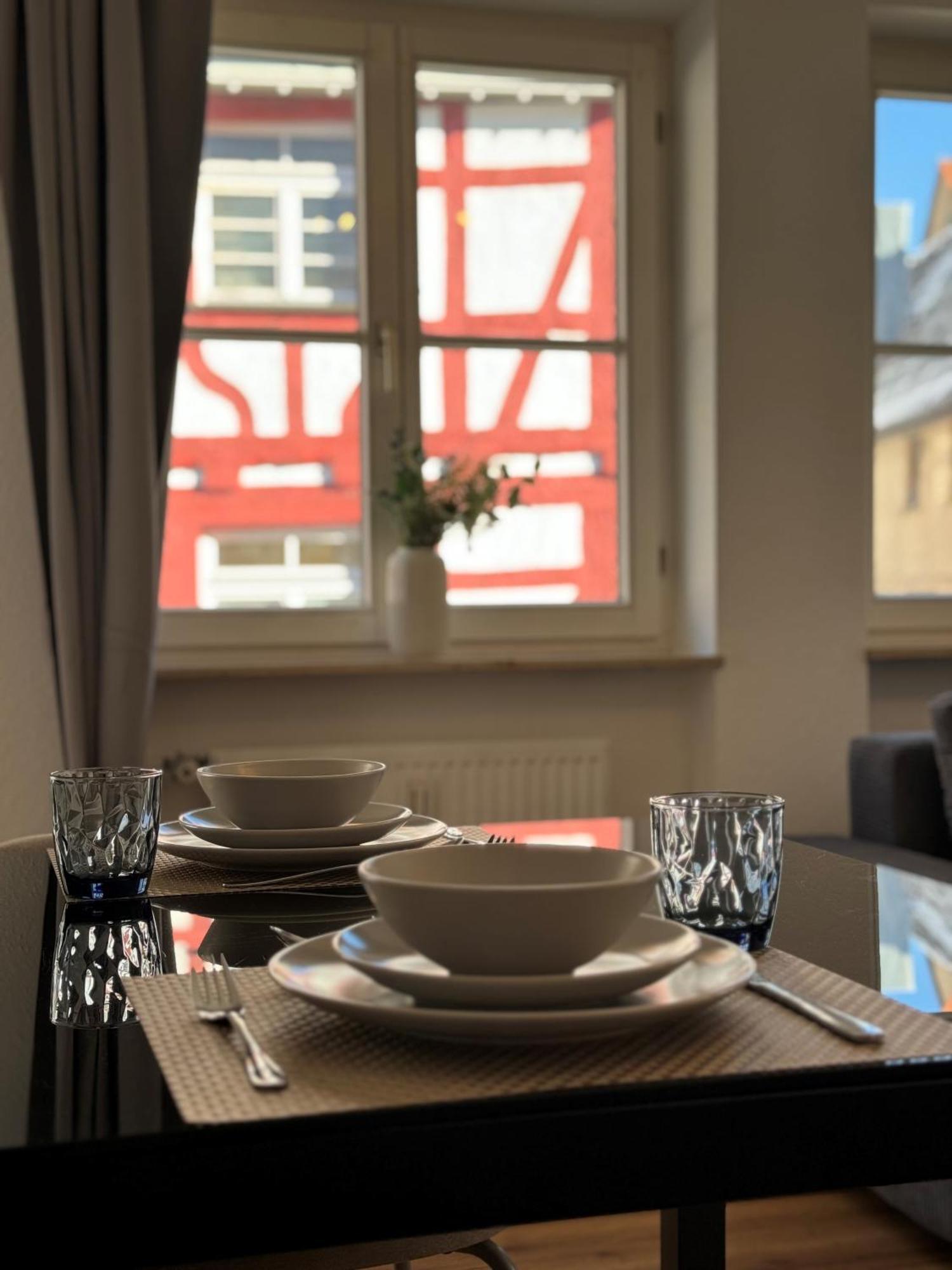 Traumhafte Wohnung Am Stadtbrunnen Der Altstadt ฟุลเลนดอร์ฟ ภายนอก รูปภาพ